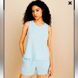 Lou & Grey Matching Set - Shorts and Tank Top Size Medium